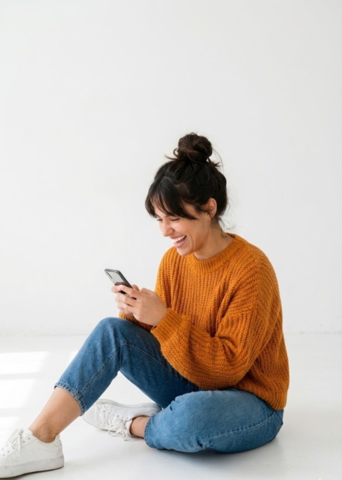 Afiliada acompanhando resultados e comissões